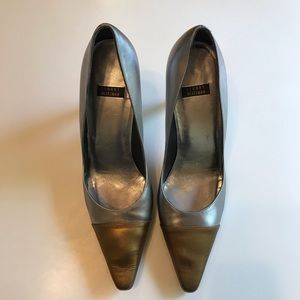 Stuart Weitzman Cap Toe Pumps